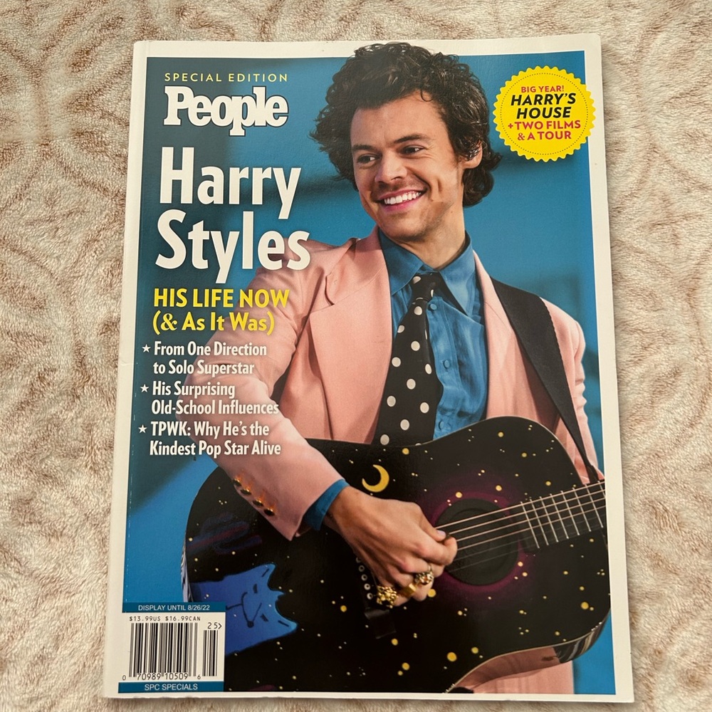 HARRY STYLES PEOPLE MAGAZINE 2022